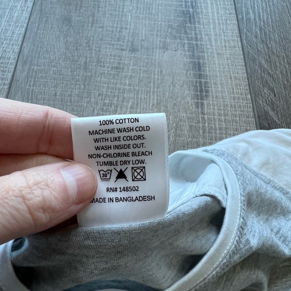 Jim Beam Raglan Shirt in Gray Size Large - Picture 4 of 5